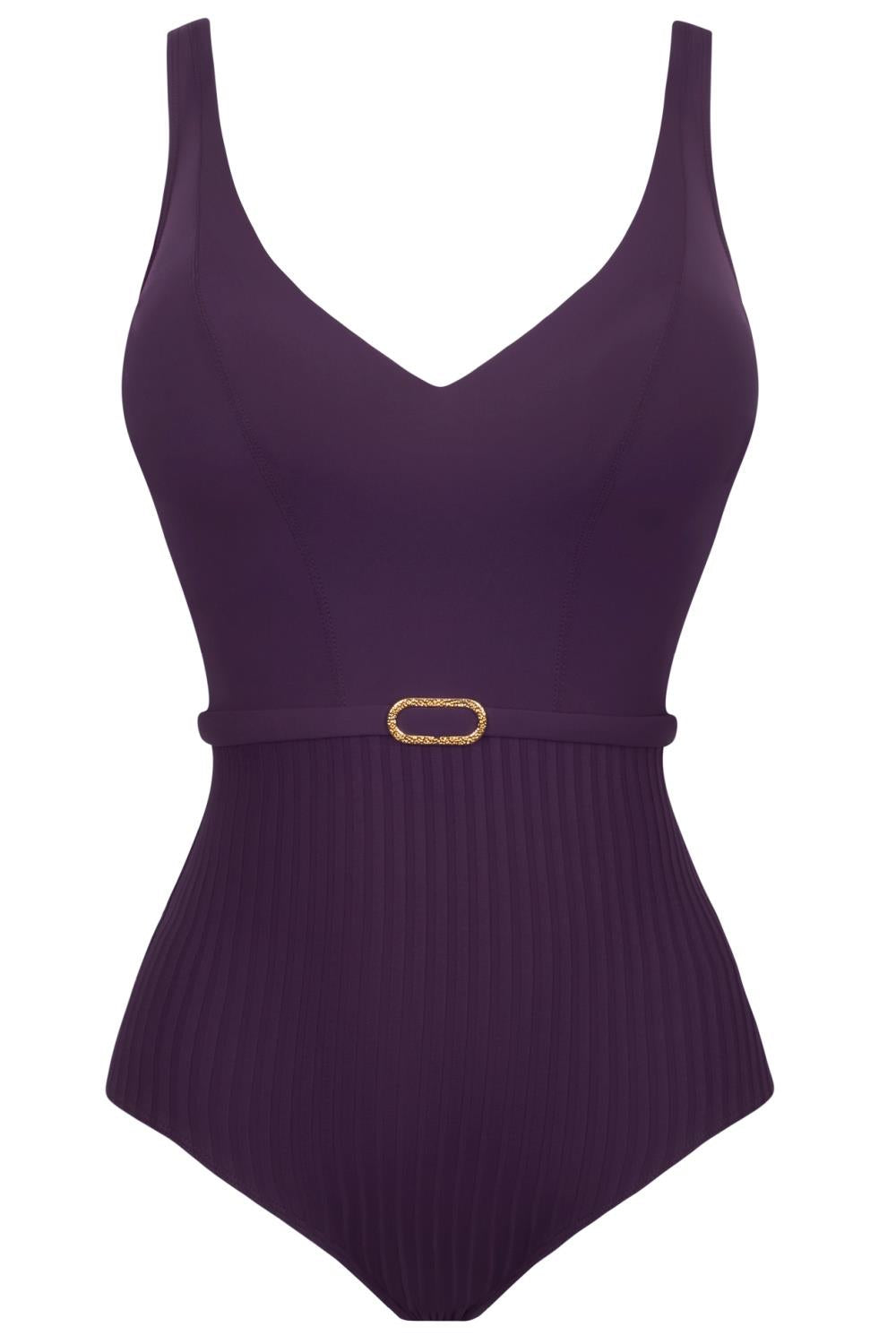 Empreinte Iconic Swimsuit, Prune