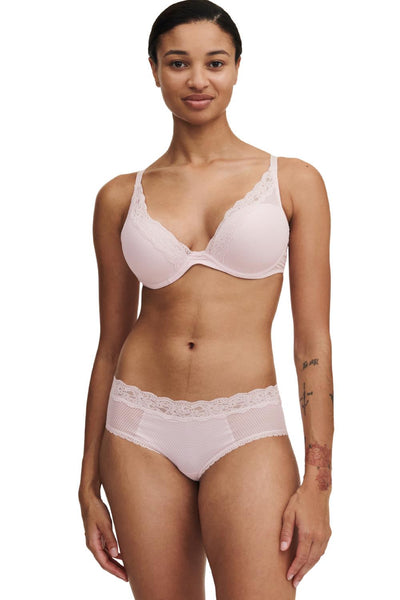 Passionata Brooklyn Plunge T-Shirt Bra 5701 Porcelain