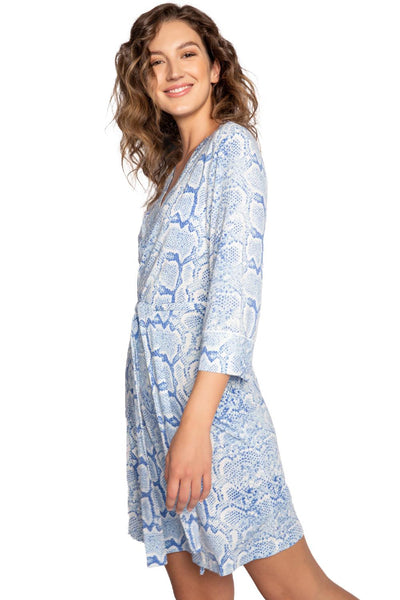 PJ Salvage Feelin Snakey Robe RHFSR-BLUE