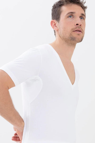 Mey Business Class V-neck T-Shirt, White (41007)