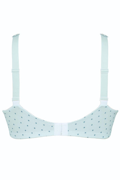 BELVEDERE Post Mastectomy Bilateral Bra, Princess Blue (4787X)