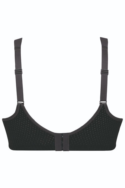 Anita Performance WireX- Underwired Sports Bra, Black / Anthracite (5599)