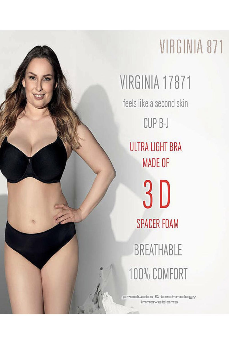 SIMONE PERELE - FREE EXPRESS SHIPPING -Andora 3D Spacer Bra- Skin