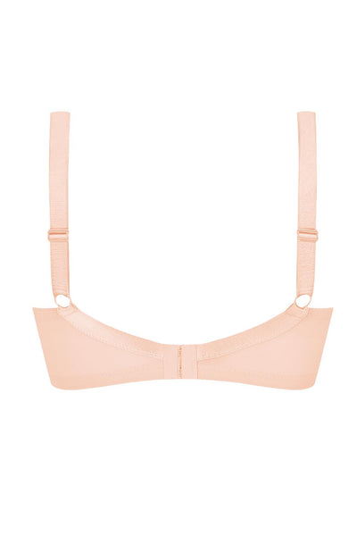Amoena Nancy Wire-free Front-Closure Bra, Rose Nude (44808)
