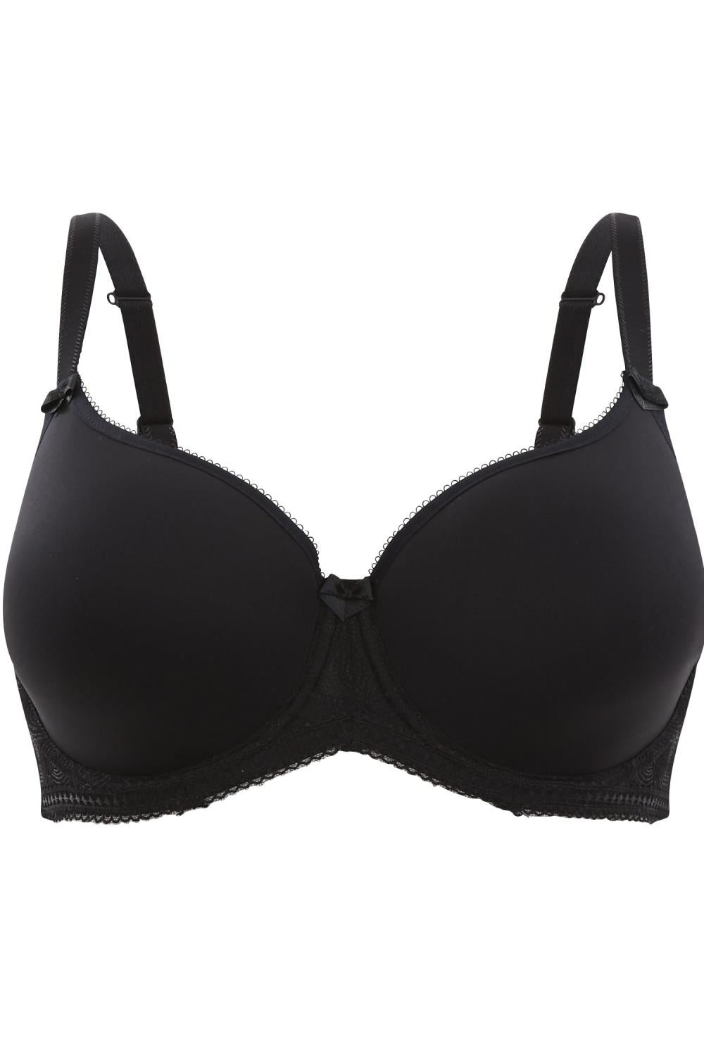 thumbnail image 2 of Conturelle Pure Balance Spacer T-Shirt Bra, Black (206201 2 of 10