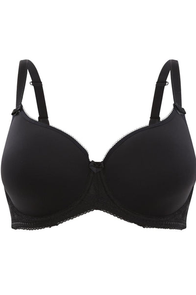 Panache CARI Moulded Spacer Bra, Black (7961)