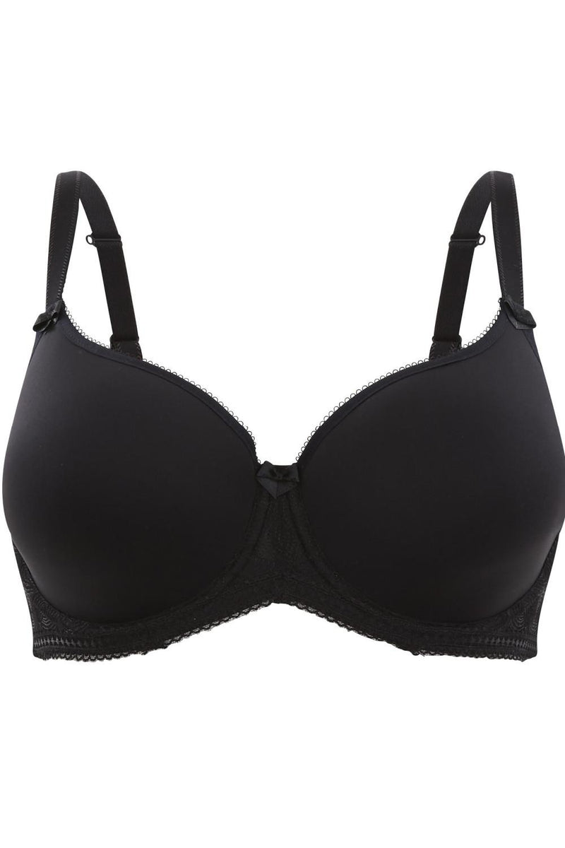 Panache CARI Moulded Spacer Bra, Black (7961)