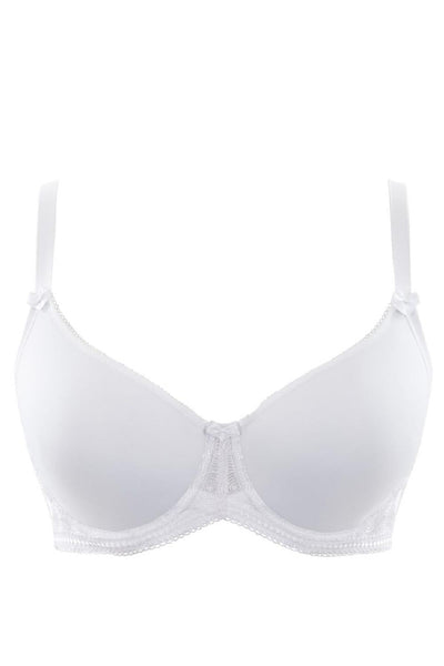 Panache CARI Moulded Spacer Bra, White (7961)