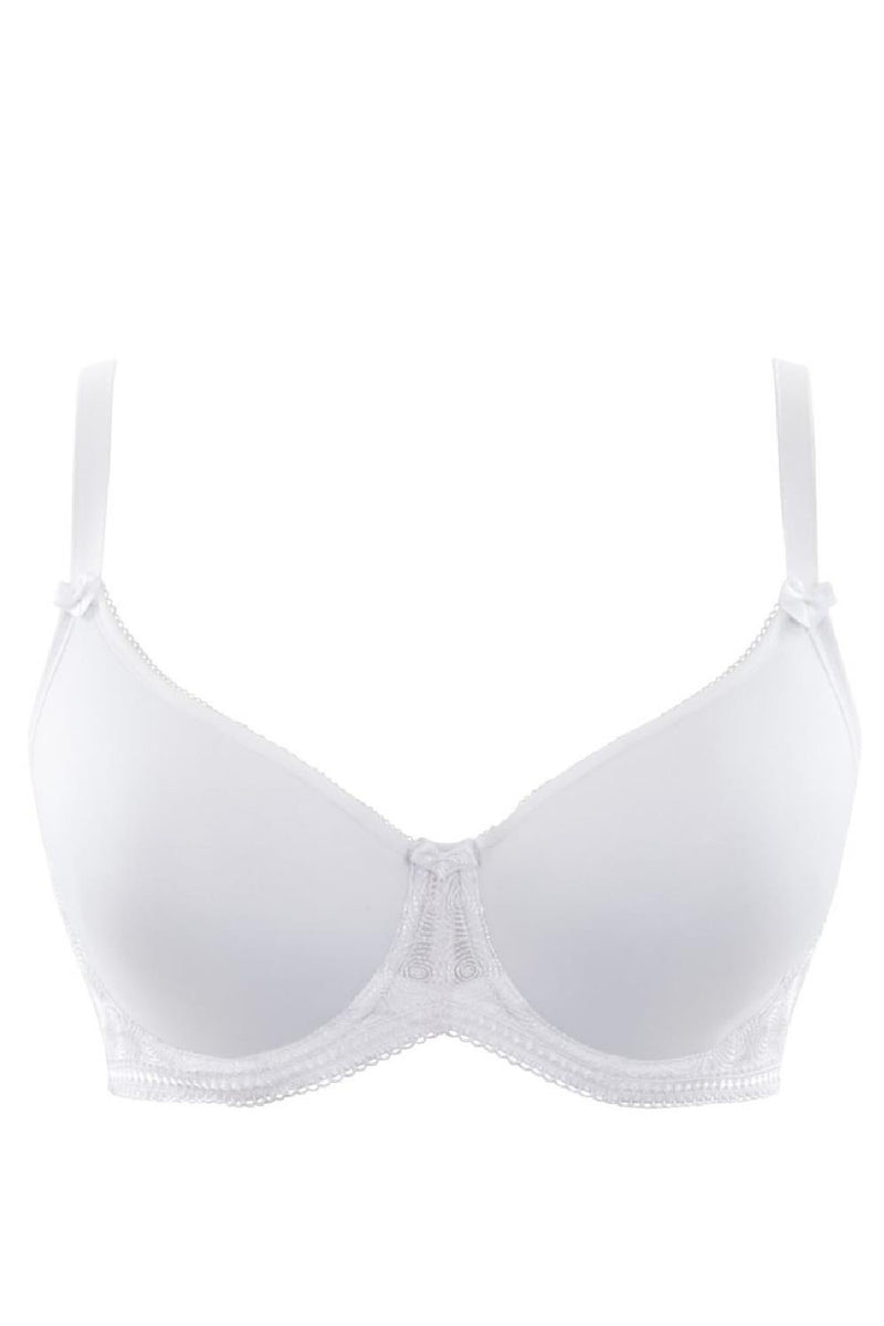 Panache CARI Moulded Spacer Bra, White (7961)