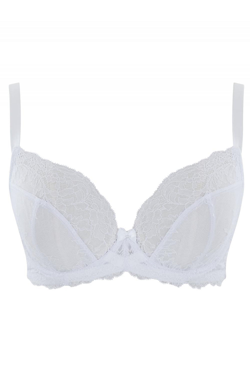 Panache ANA Plunge Bra 9396 White – My Top Drawer