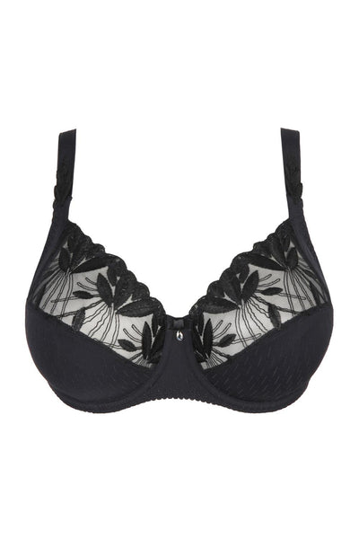 PrimaDonna Orlando Full Cup Bra (Cup B-E), Charcoal (0163150)