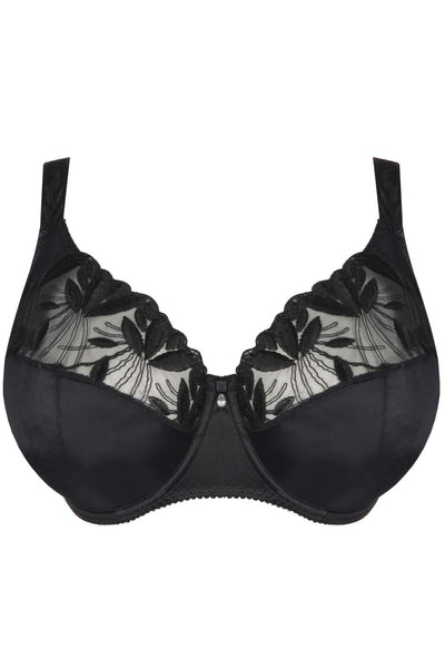 PrimaDonna Orlando Full Cup Bra (Cup I-K), Charcoal (0163155)