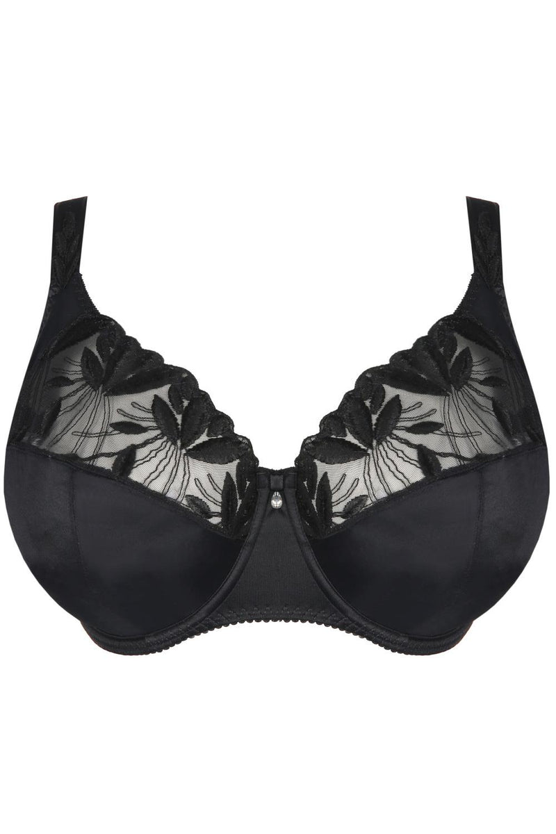 PrimaDonna Orlando Full Cup Bra (Cup I-K), Charcoal (0163155)