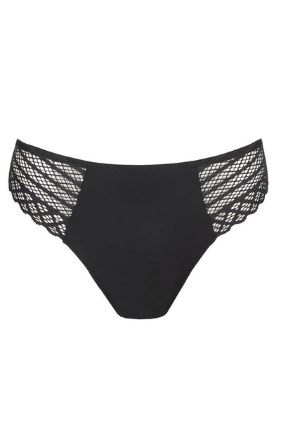 PrimaDonna Twist East End Thong, Charcoal (0641930)