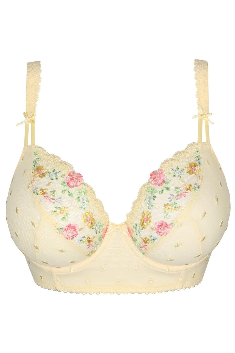 PrimaDonna Sedaine Plunge Longline Bra, French Vanilla (0163354)