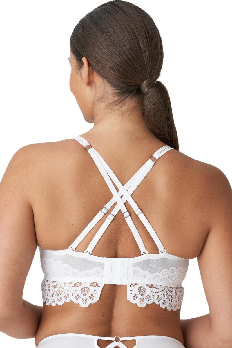 PrimaDonna Twist First Night Triangle Bra, White (0141886)
