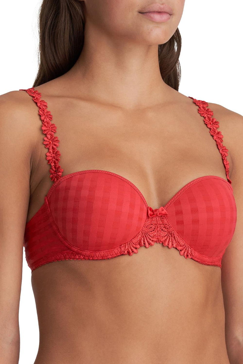Marie Jo Avero Padded Strapless Bra, Scarlet (0200413)