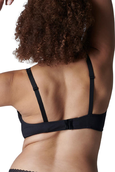 Simone Perele Eugenie Wireless Triangle Bra, Black (15Z210)