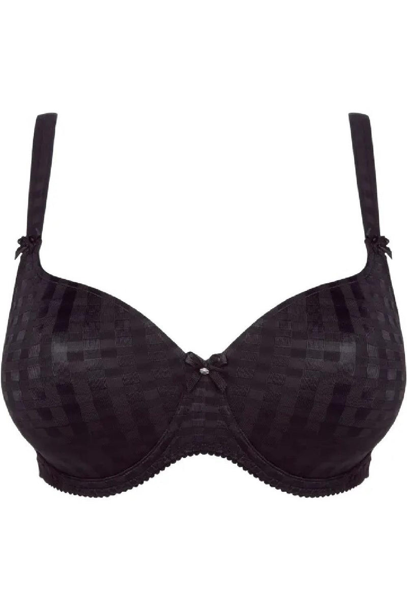 PrimaDonna Madison Padded Heart Shaped Bra (Cup E-G), Black (0262121)