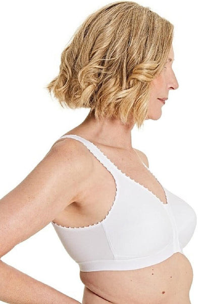 Royce Front Closure Comfi Bra 1010 White