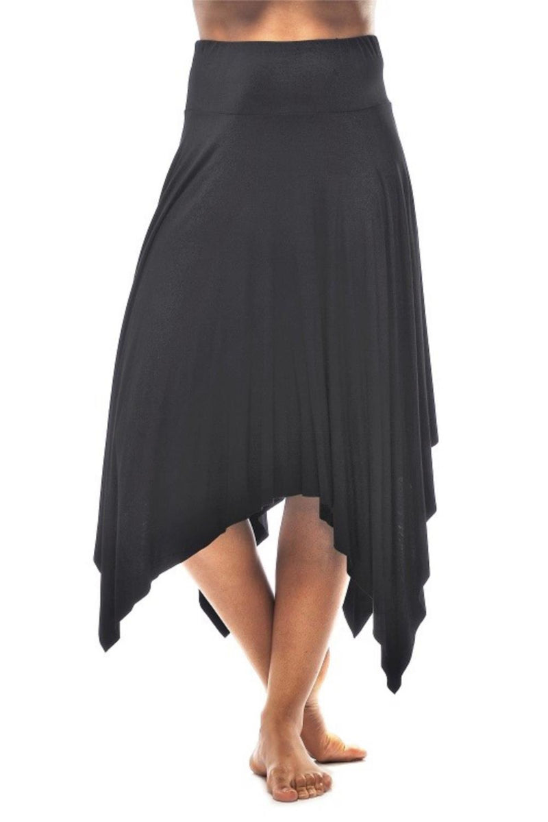Rapz Asymmetrical Skirt 4430 Black