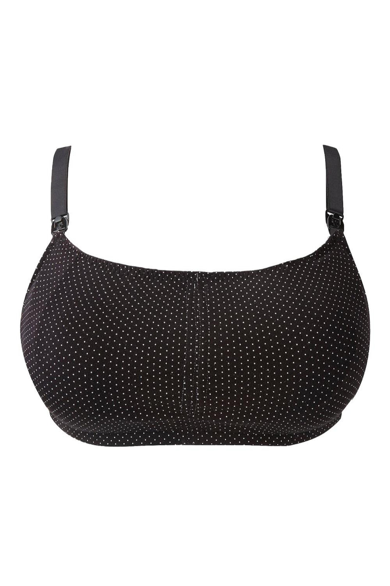 Royce Blossom Wireless Nursing Bra, Black/White (1018)