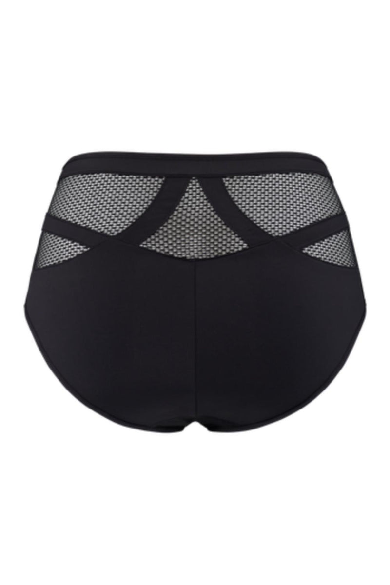 Marlies Dekkers Wing Power High-Rise Brief, Black (19934)