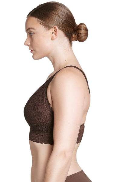 Parfait Adriana Wire Free Lace Bralette, Deep Nude (P5482)