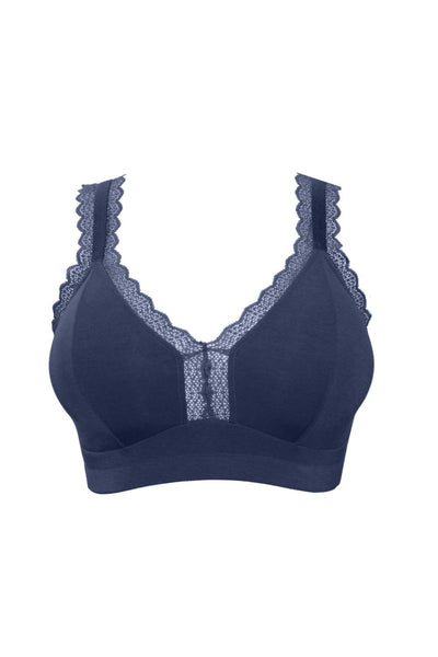 Parfait Dalis Wire Free Bralette, Navy (P5641)