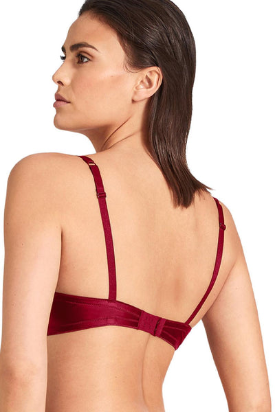 Aubade Half Cup Bra, Red Rubis (UCF14) KARL LAGERFELD X AUBADE