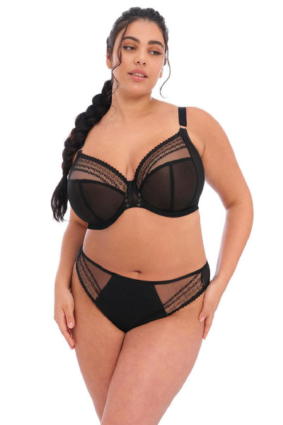 Elomi Matilda Thong, Black Star (EL8907)