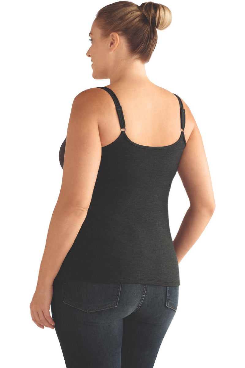 Amoena Valletta Mastectomy Camisole 44076 Charcoal