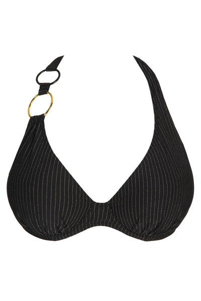 PrimaDonna Swim SOLTA Plunge Bikini, Black (4010119)