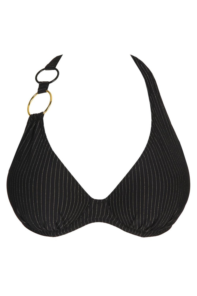 PrimaDonna Swim SOLTA Plunge Bikini, Black (4010119)