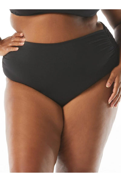 Coco Reef Impulse Rollover Bikini Bottom, Black (U95208)