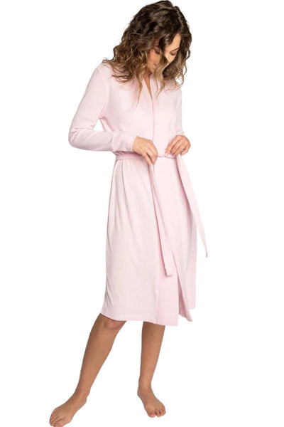 PJ Salvage Textured Essentials Robe RITER-PASTEL PINK