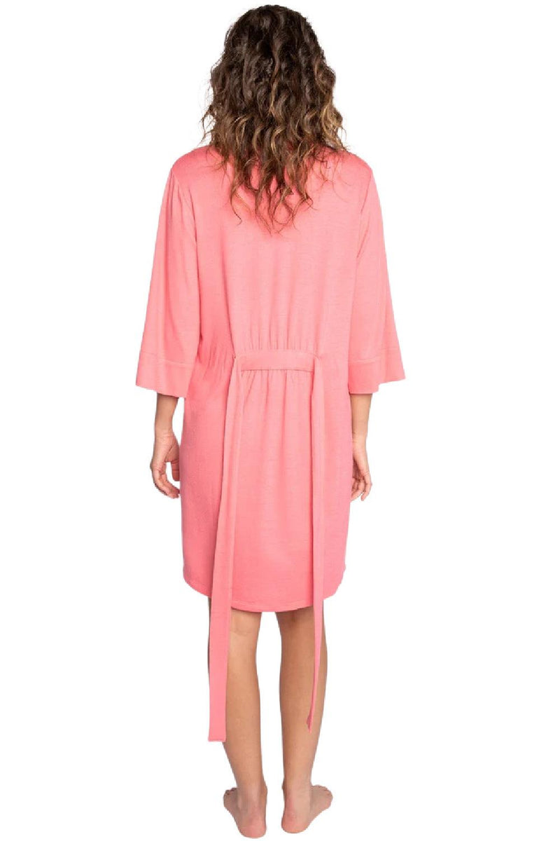 PJ Salvage Reloved Lounge Robe RIRLR-PUNCH PINK
