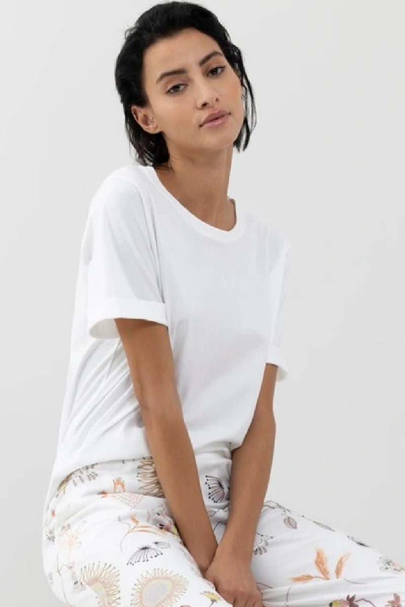 Mey Ciela Series Short Sleeves T-Shirt 17343 White