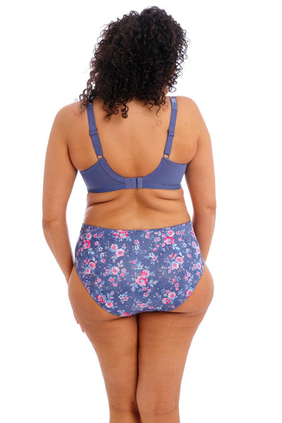 Elomi Morgan Stretch Banded Bra, Denim Floral (EL4110)