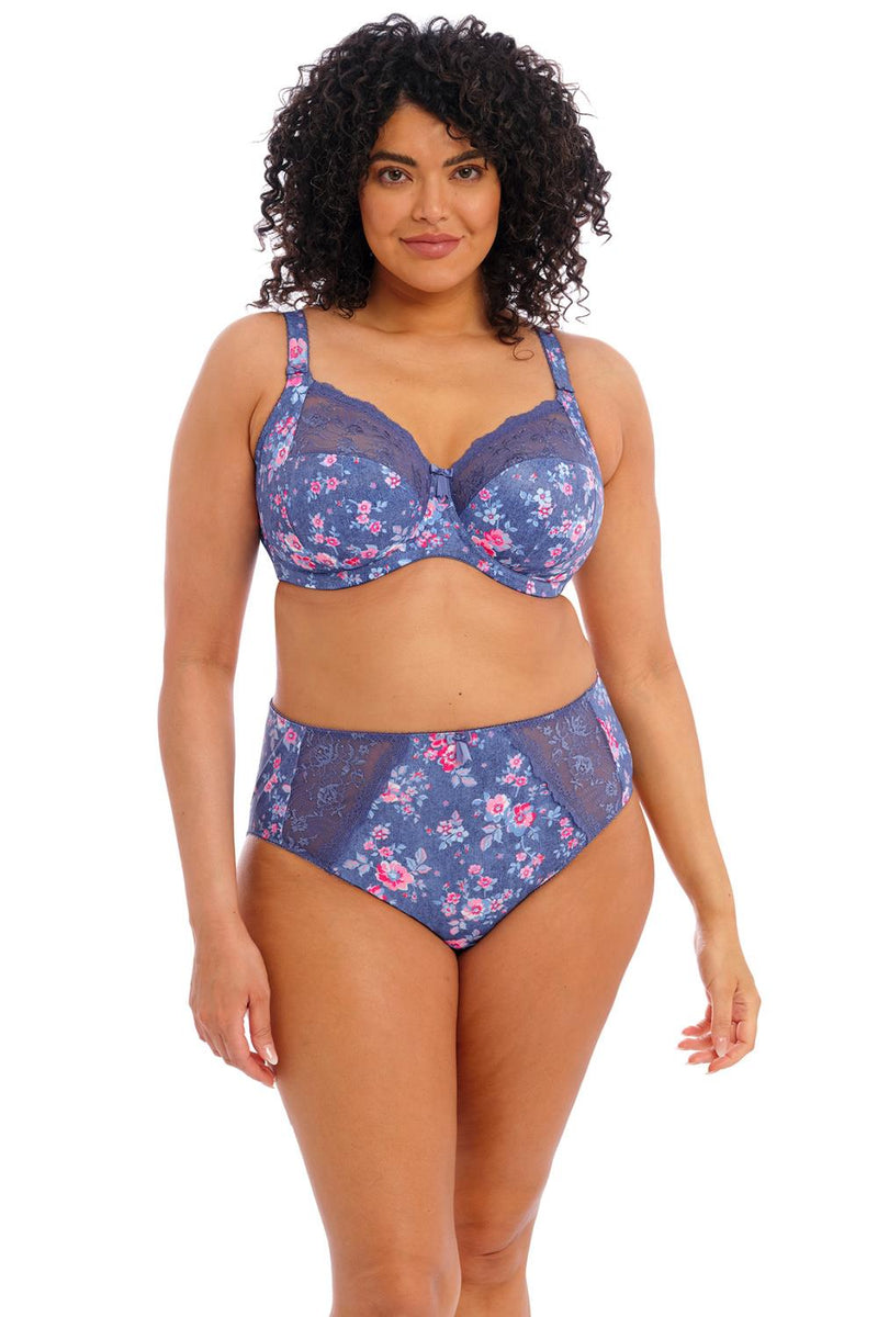 Elomi Morgan Full Brief, Denim Floral (EL4116)