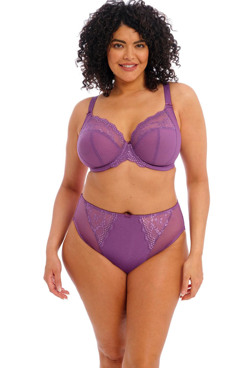 Elomi Charley Stretch Plunge Bra, Pansy (EL4382)