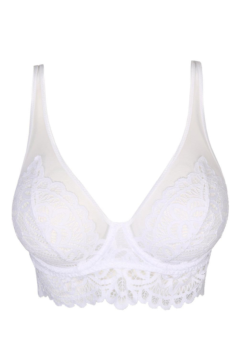 PrimaDonna Twist First Night Triangle Bra, White (0141886)