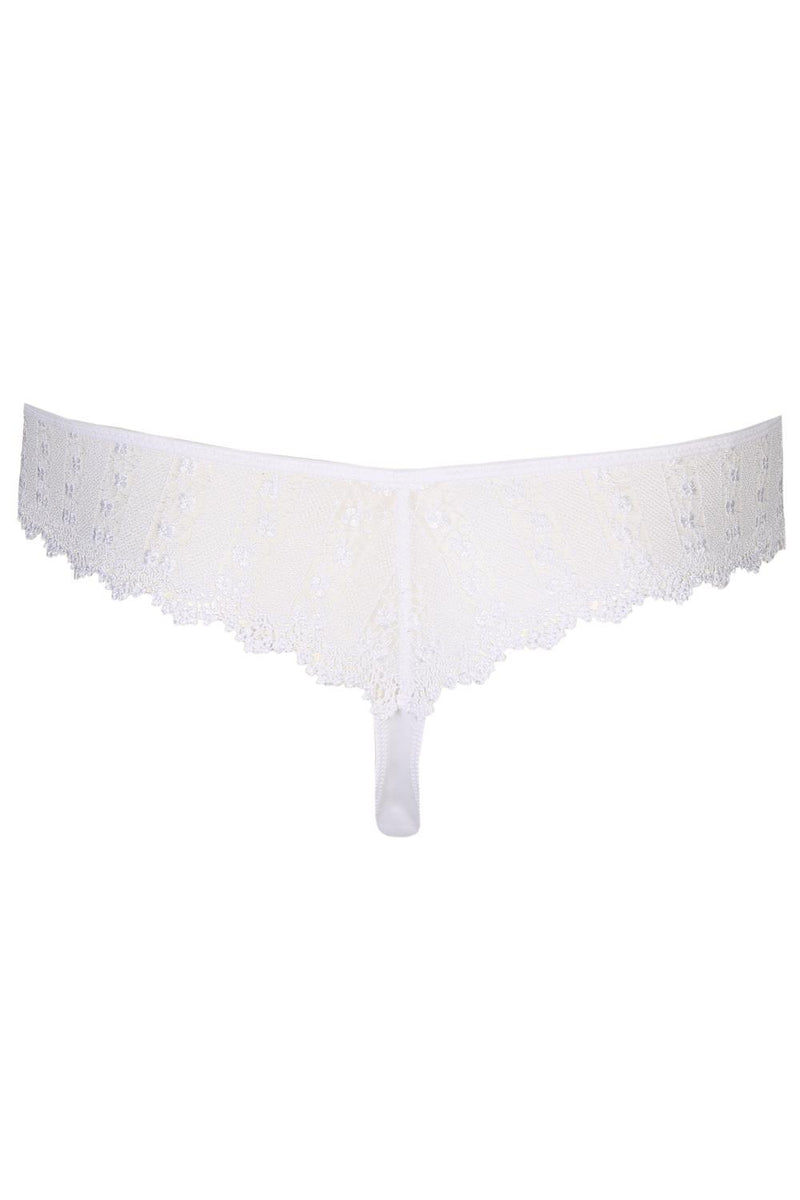 Marie Jo Christy Thong, White (0602380)