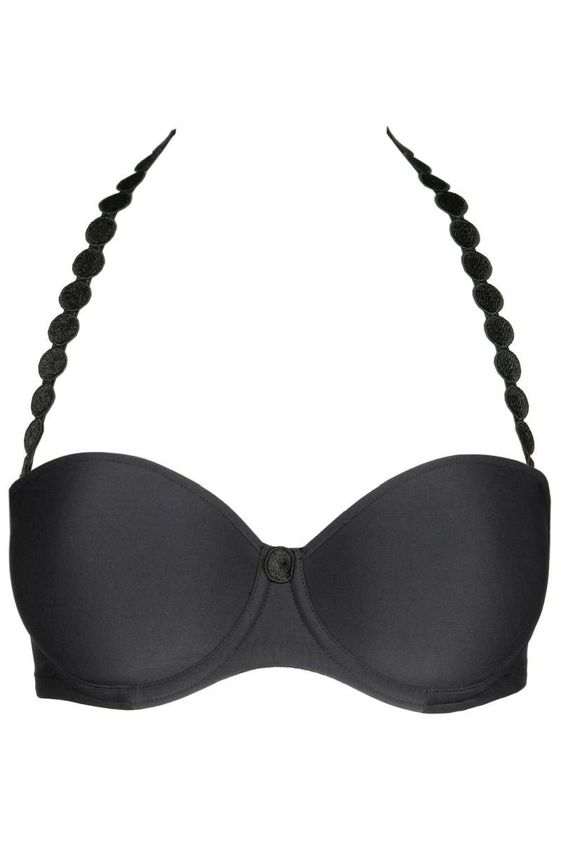 Marie Jo Tom Padded Strapless Bra, Charcoal (0120828)