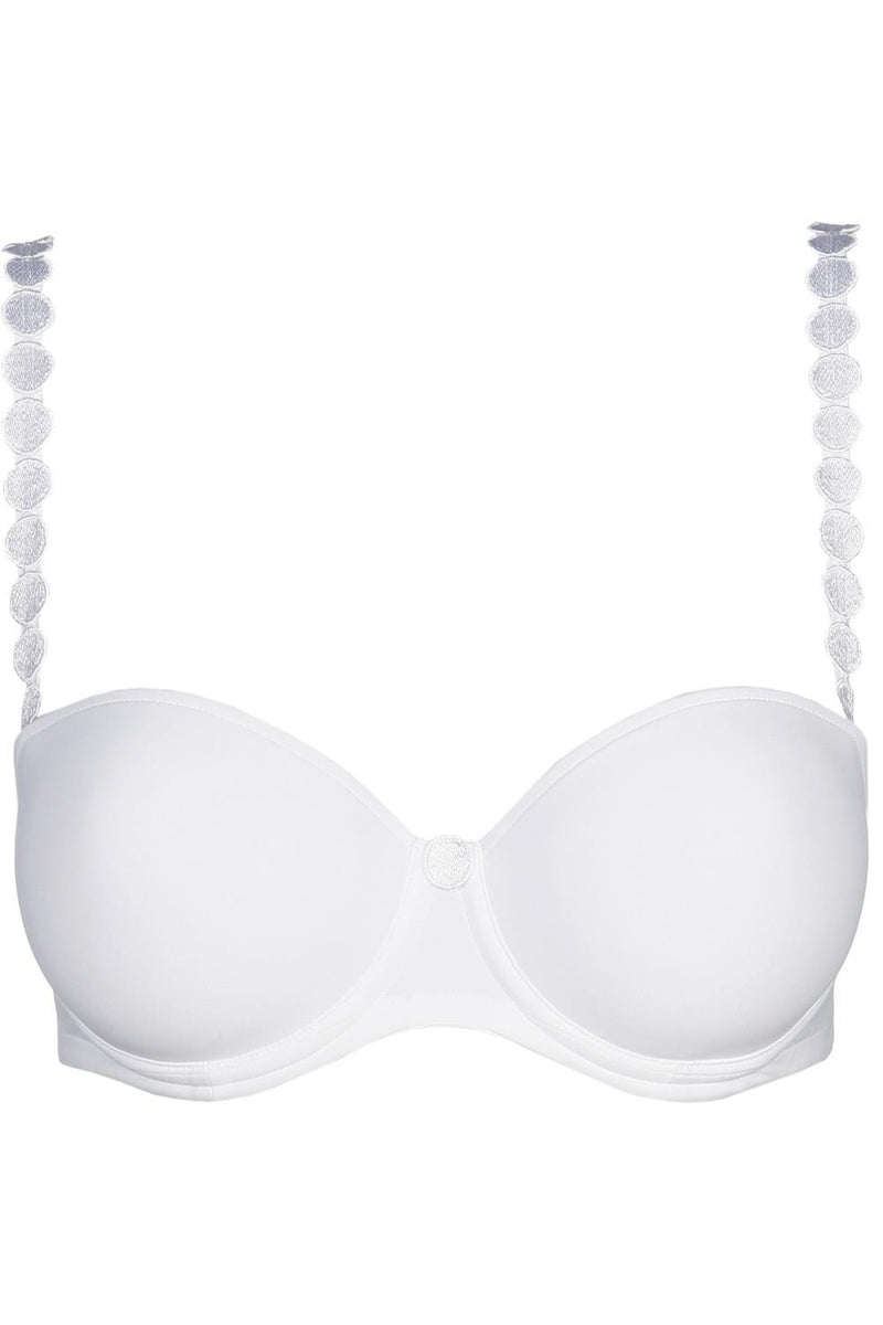 Marie Jo Tom Padded Strapless Bra, White (0120828)