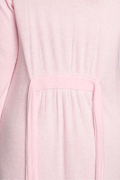 PJ Salvage Textured Essentials Robe RITER-PASTEL PINK