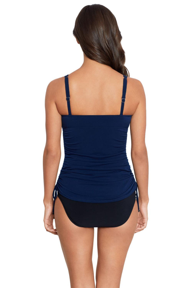 Magicsuit Morningstar Dani Ruched Tankini, Navy (6017681)