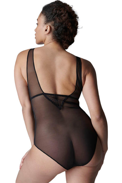 Simone Perele Manon Bodysuit, Black (1A5510)