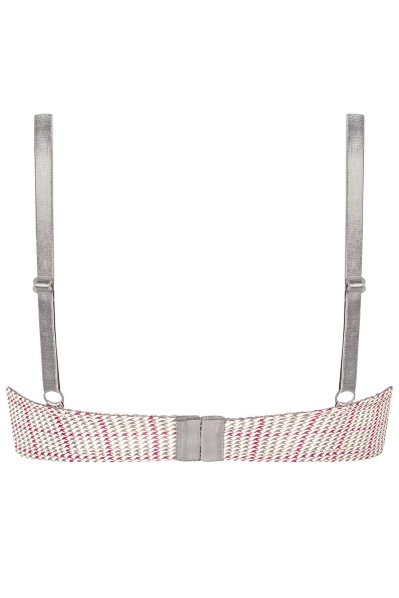Amoena Luna Padded Wire-Free Bra, Grey Multi (45027)
