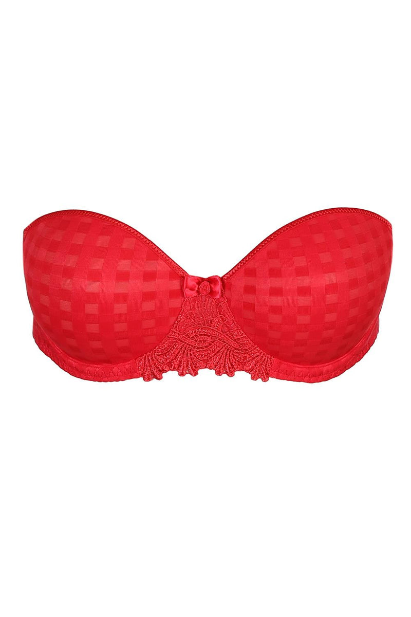 Marie Jo Avero Padded Strapless Bra, Scarlet (0200413)